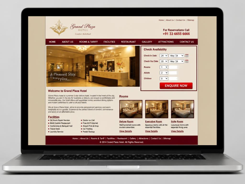 Hill retreat · 18 villas — current resort website, before redesign